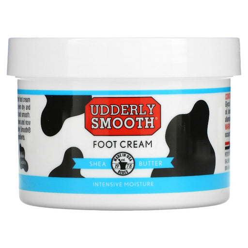 Udderly Smooth Udderly Smooth Foot Cream, Shea Butter, Lightly Scented, 8 Oz Personal Care