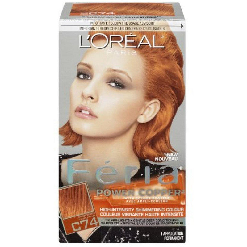 L'Oreal Paris L'Oreal Paris Feria C74 Copper Crave Permanent Hair Color Hair Color