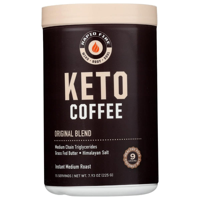 Rapid Fire RapidFire Ketogenic Coffee Pwd 7.93 Oz Coffee
