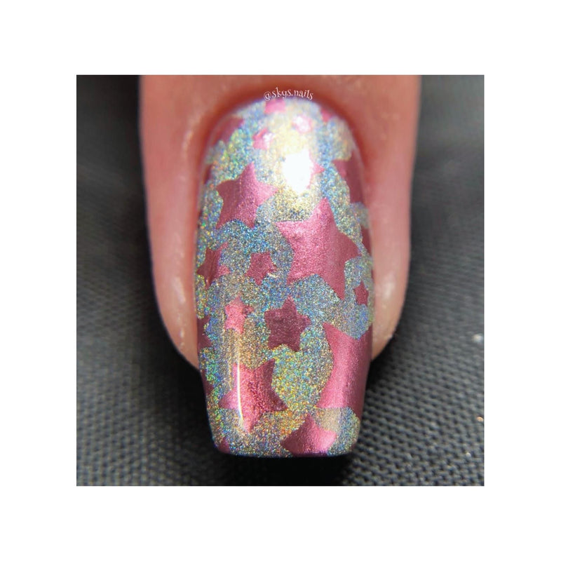 UberChic Beauty New Year New Digits Stamping Plate