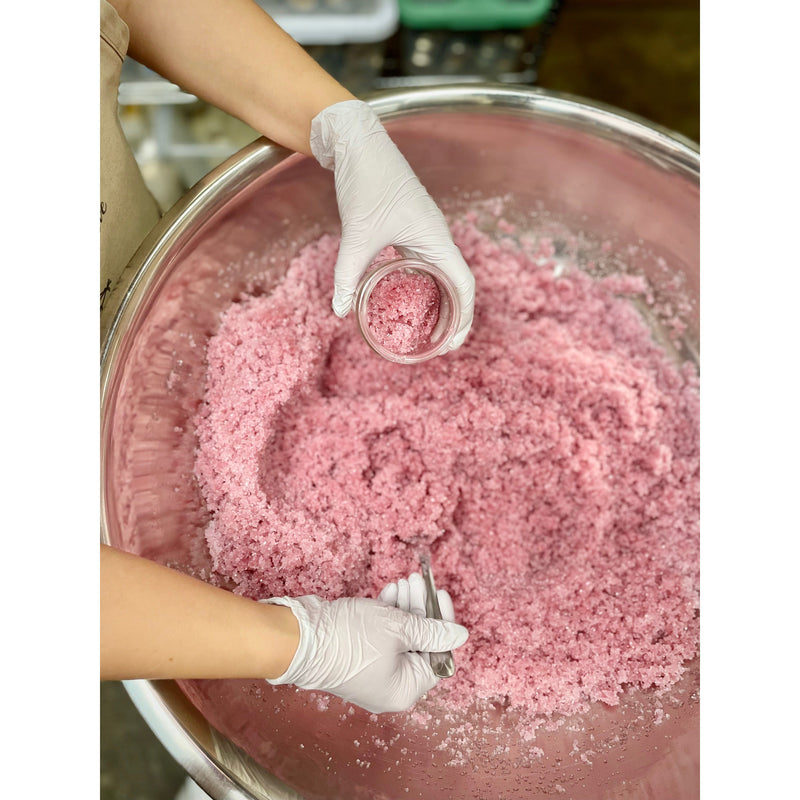 MION Artisan Soap Co. Lavender Dead Sea Salt Scrub | Medium