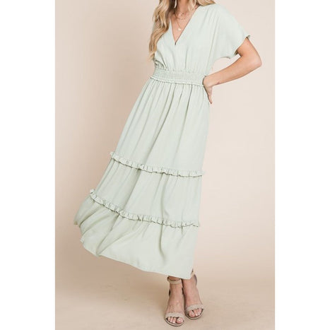 Heyson Sweet Talk Kimono Sleeve Maxi Dress