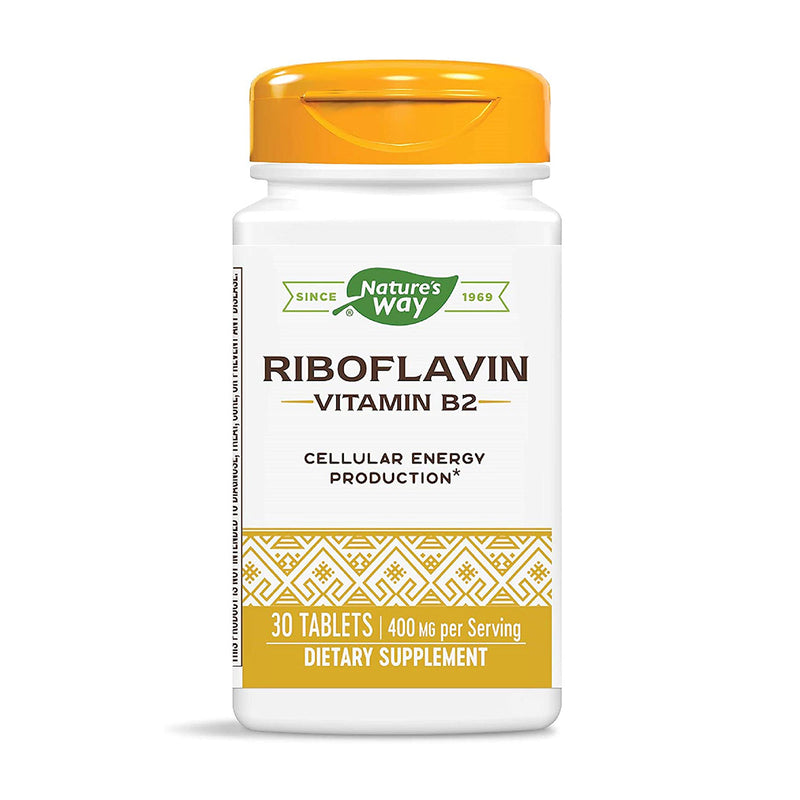 Nature's Way Phytoharmica Riboflavin  Tablets 30Ct Vitamins & Supplements