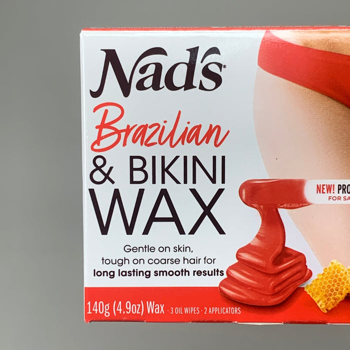 Paywut - Nads Brazilian And Bikini Hair Removal Wax Soothing Beeswax 3166En04