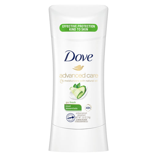 Dove Dove Cool Essentials Deodorant Stick - Cucumber & Green Tea - 2.6 oz Deodorant & Anti-Perspirant