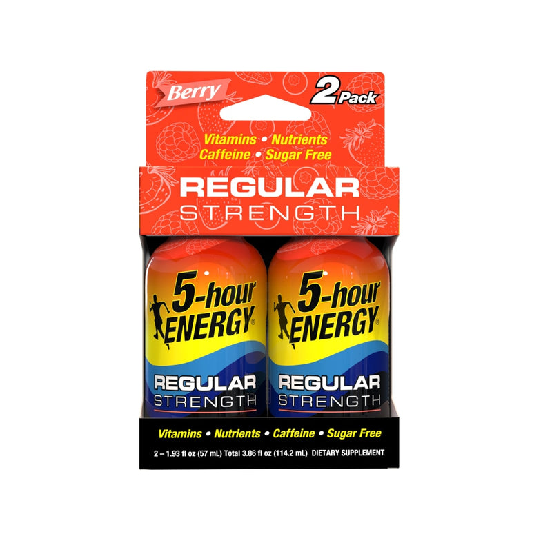 5-Hour Energy 5-Hour Energy Regular Strength Berry 2 Pack Shot Personal Care