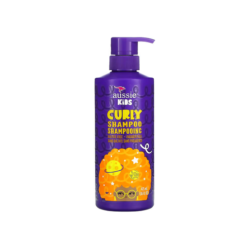 Aussie Aussie Kids, Curly Shampoo, Sunny Tropical Fruit, 16 Fl Oz (475 Ml) Shampoo