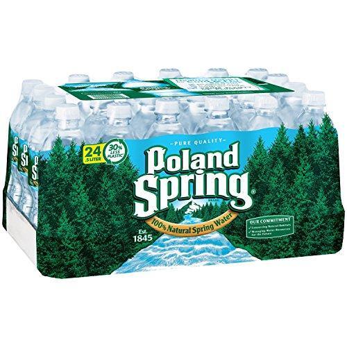 Poland Spring Poland Spring Water, 100% Natural 16.9 Fl Oz Water White Smoke