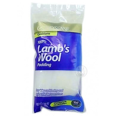Sunmark Sunmark Lamb's Wool Padding, 3.8 Oz Insoles & Inserts White Smoke