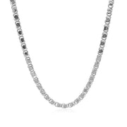 Bids.com 2.9mm 14k White Gold Heart Chain Necklaces