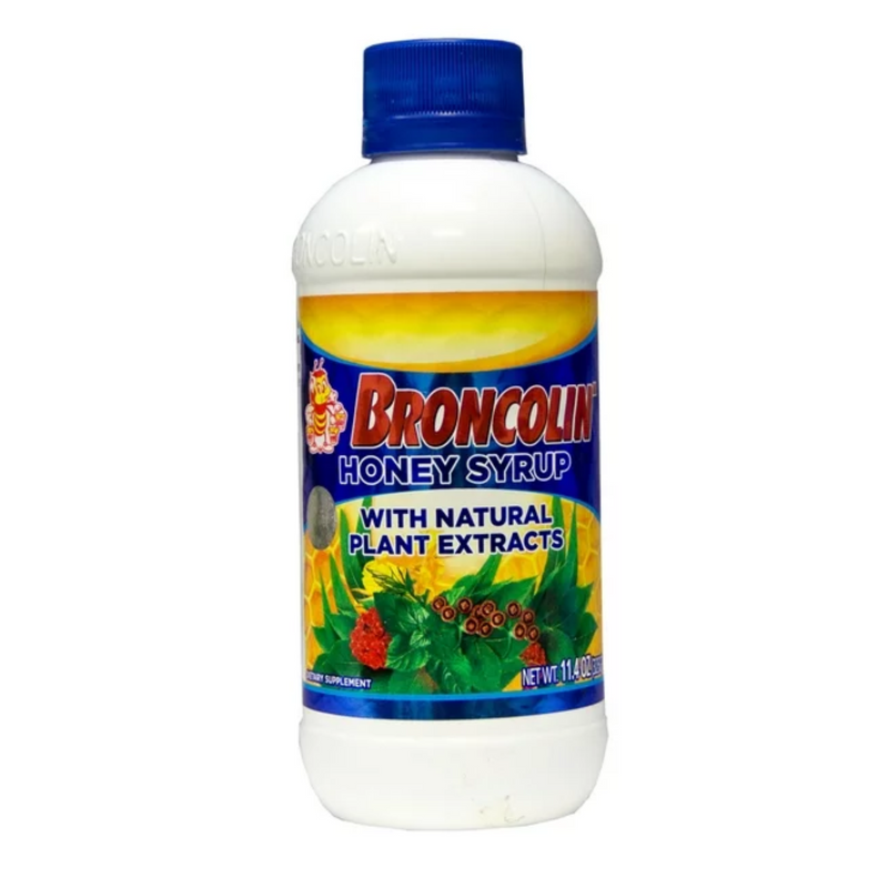 Broncolin Broncolin Honey Syrup With Natural Plant Extracts – 11.4 oz Health & Beauty