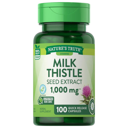 Nature's Truth Nature's Truth® Milk Thistle Seed Extract – 1000 mg (High Potency) Vitamins & Supplements