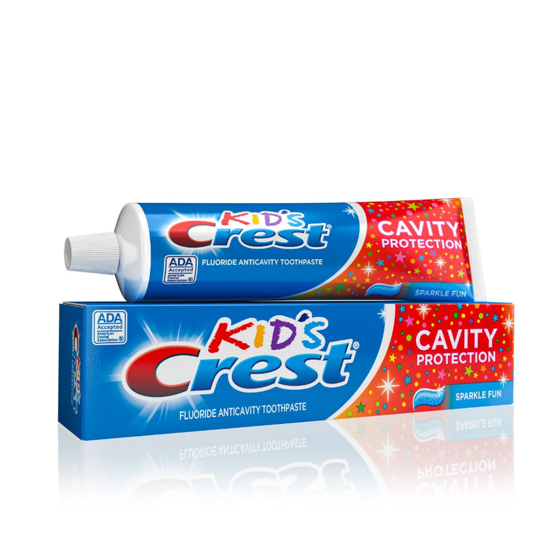 Crest Crest Kids Fluoride Anticavity Toothpaste Sparkle Fun Flavor 4.6 Ounce Tube Toothpaste