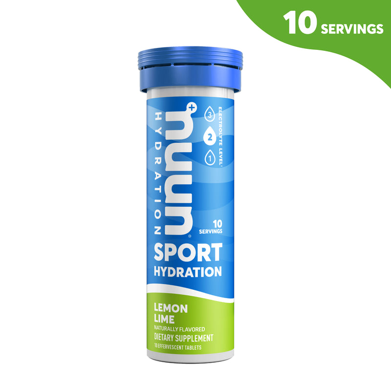 Nuun Nuun Sport Hydration, Lemon Lime Flavored, Effervescent Electrolyte Drink Tablets Sports & Energy Drinks