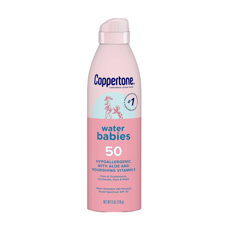 Coppertone Coppertone Water Babies Sunscreen Lotion Spray, Broad Spectrum SPF 50 Sunscreen