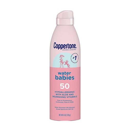 Coppertone Coppertone Water Babies Sunscreen Lotion Spray, Broad Spectrum SPF 50 Sunscreen