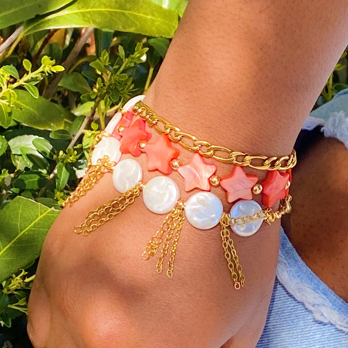 Shelly Star Stretch Bracelet