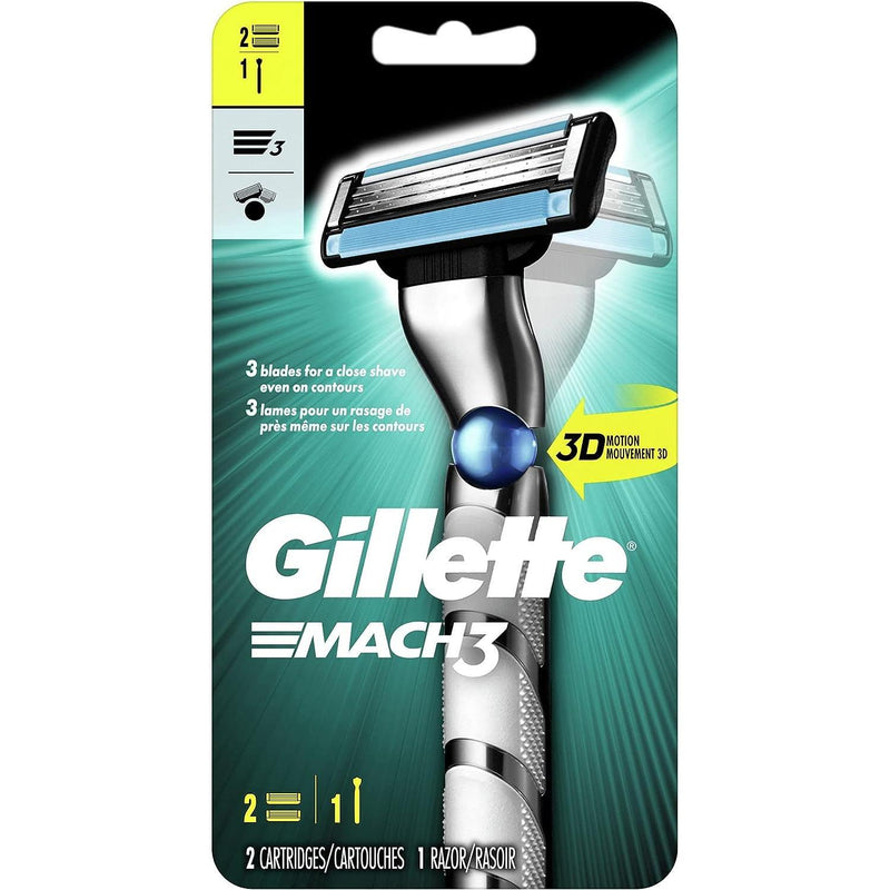 Gillette Gillette Razor, 3D Motion Razors & Razor Blades