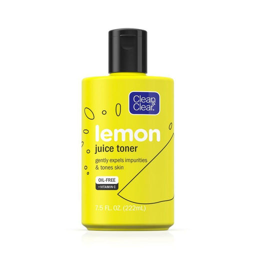 Clean & Clear Clean & Clear Lemon Juice Facial Toner Oil-Free 7.5 Oz Toners
