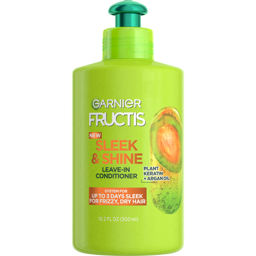 Fructis Fructis Garnier Sleek & Shine Intensely Smooth Leave-In Conditioning Cream, 10.2 Fl Oz Health & Beauty