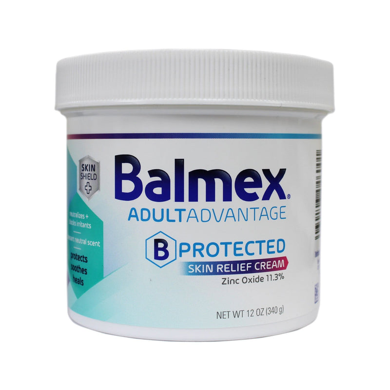 Balmex Balmex Adult Care Rash Cream 12oz Lotion & Moisturizer Gray