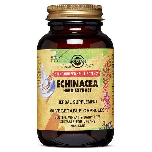 Solgar Solgar Echinacea Herb Extract 60 Vegetable Capsules Vitamins & Supplements
