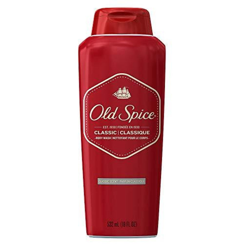 Old Spice Old Spice Classic Scent Body Wash For Men, 18 Oz Body Wash Brown