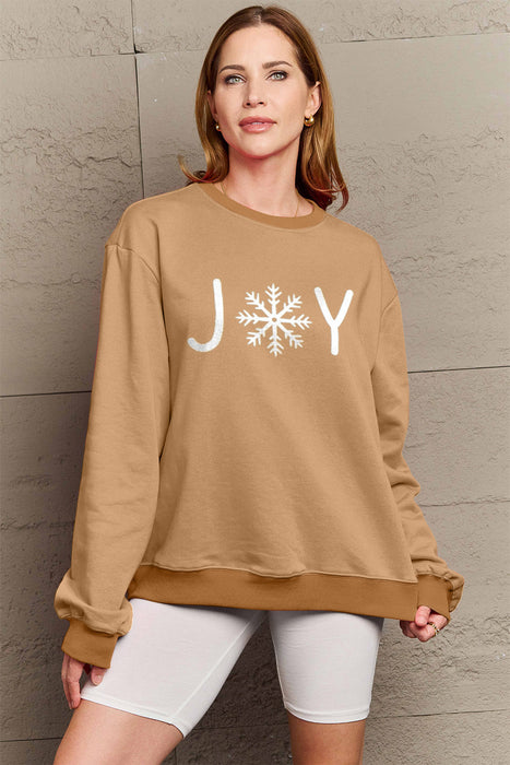 Simply Love Graphic Long Sleeve Sweatshirt