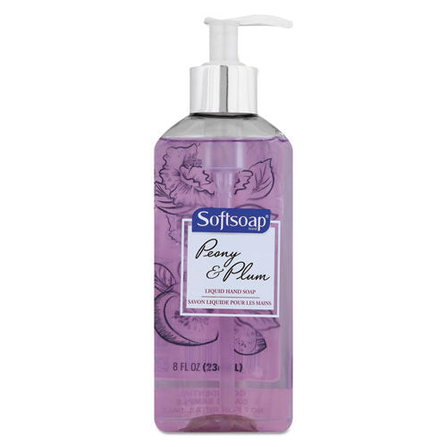Softsoap Softsoap Decor Collection Hand Soap, Liquid, Peony & Plum Liquid Hand Soap White Smoke