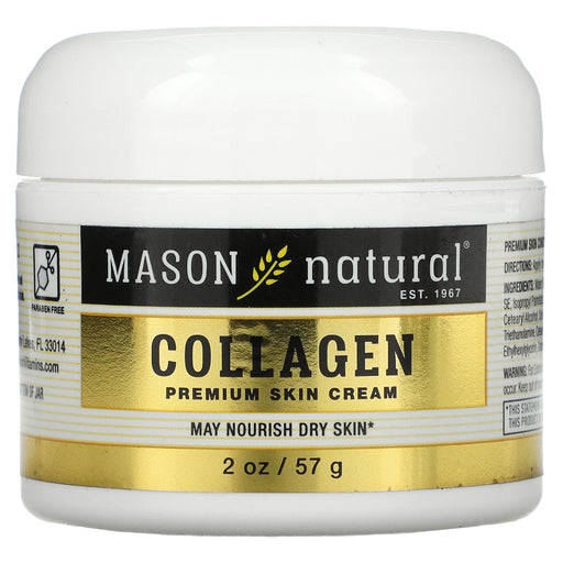 Mason Natural Mason Natural Jar 2 Oz Collagen Beauty Cream Colageno Crema Pure Skin Care Hydrolyzed Health & Beauty Lavender