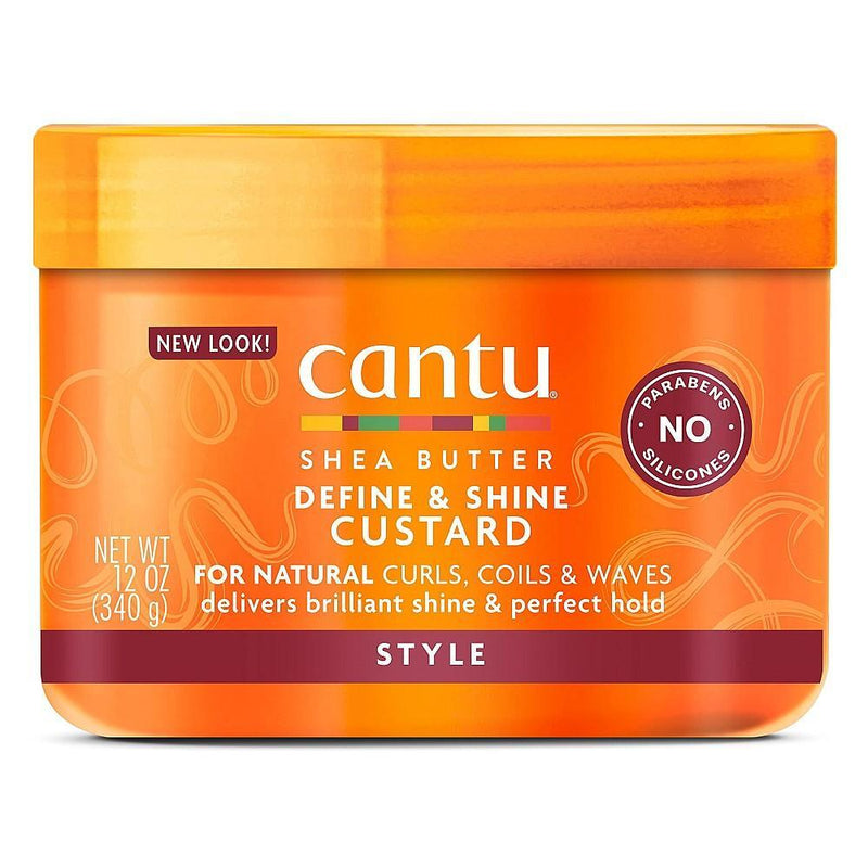 Cantu Cantu Shea Butter For Natural Hair Define & Shine Custard 12oz Hair Care