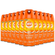 Off! Off! Active Insect Repellent Spray Sweat Resistant 6 oz Repellents