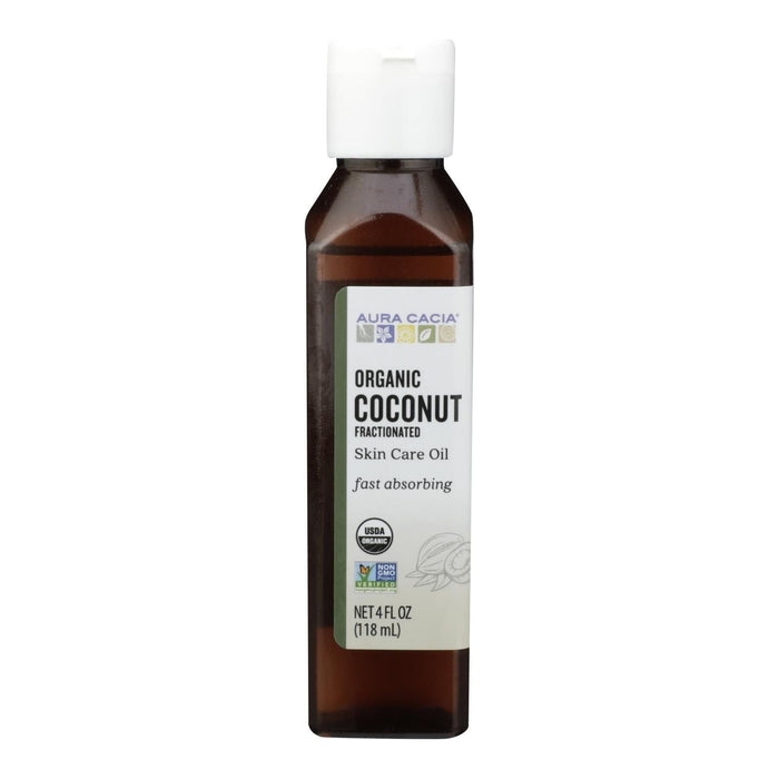 Aura Cacia Fractionated Coconut Oil - 4 Fl Oz