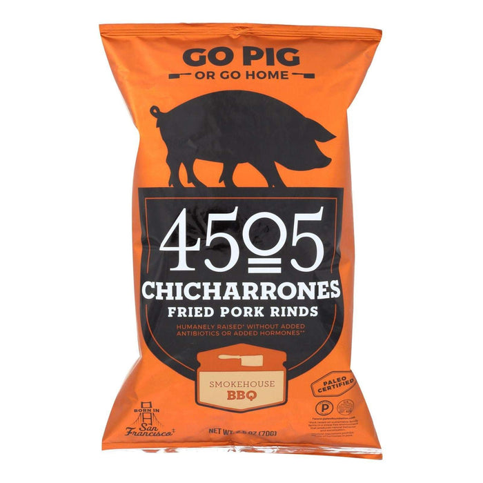 Cozy Farm - 4505 - Pork Rinds (Pack Of 12) Chicharrones Smokehouse Bbq Flavor 2.5 Oz
