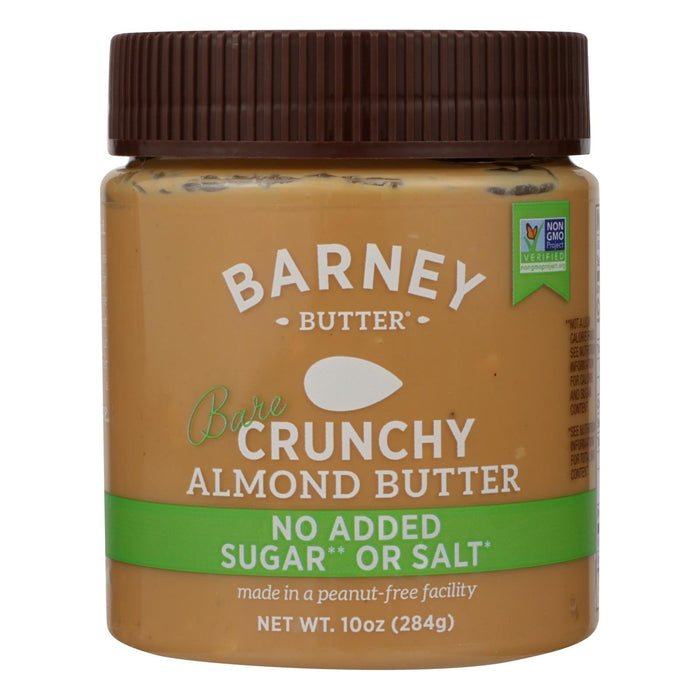 Barney Butter Almond (Pack of 6) 10 Oz Bare Crunchy