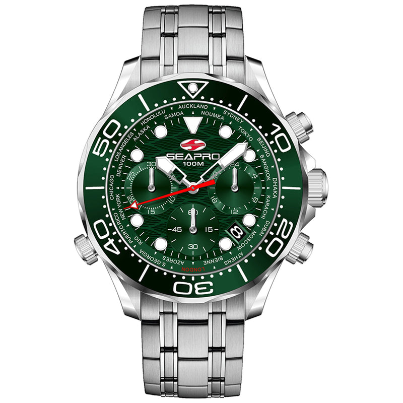Bids.com Seapro Men's Mondial Timer Watches