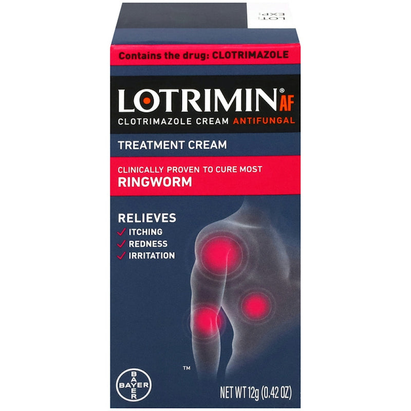 Lotrimin Lotrimin Treatment Cream, Antifungal, Ringworm - 0.42 Ounce Health & Beauty