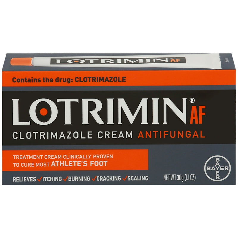 Lotrimin Lotrimin AF Antifungal, Clotrimazole Cream Foot Care