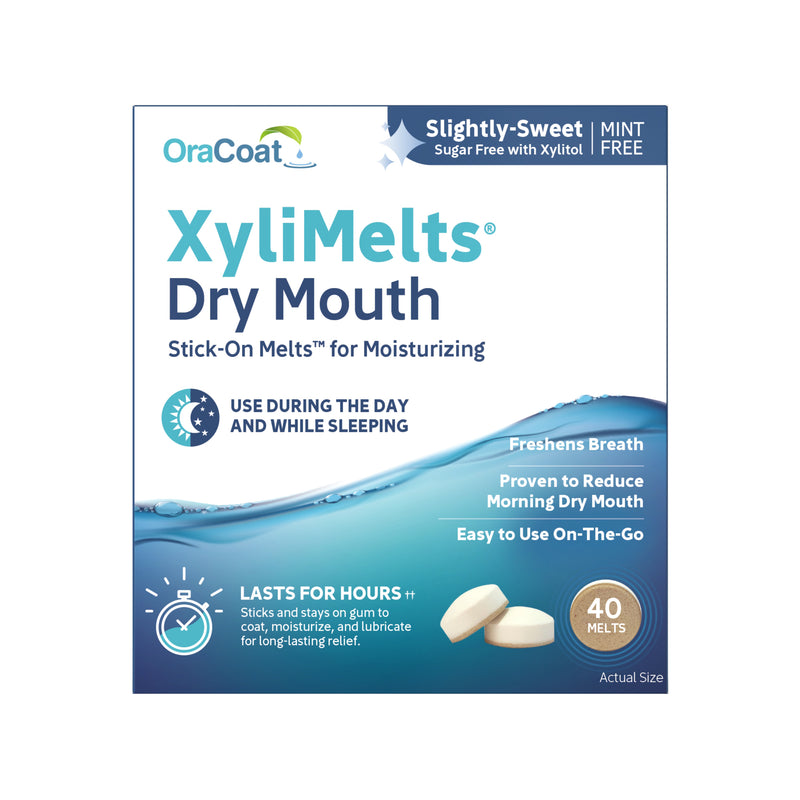 OraCoat OraCoat XyliMelts For Dry Mouth Mint Free - 40 Discs Oral Care