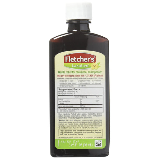 Fletcher's Fletcher's Laxative, Gentle, For Kids, Root Beer Taste 3.25 Oz Soda