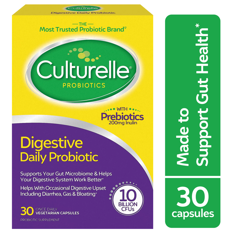 Culturelle Culturelle Digestive Health Daily Probiotic, 30 Vegetarian Capsules Health & Beauty