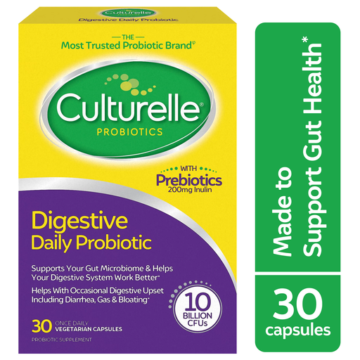 Culturelle Culturelle Digestive Health Daily Probiotic, 30 Vegetarian Capsules Health & Beauty