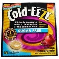 Cold-eeze Lozenges Cold-eeze Lozenges Sugar Free Pomegranate Flavor Drop - 18 /Box Pomegranates White Smoke