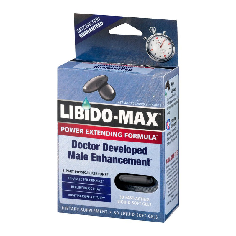 Libido Max Libido Max Male Enhancement 30 Liquid Soft-Gels Vitamins & Supplements