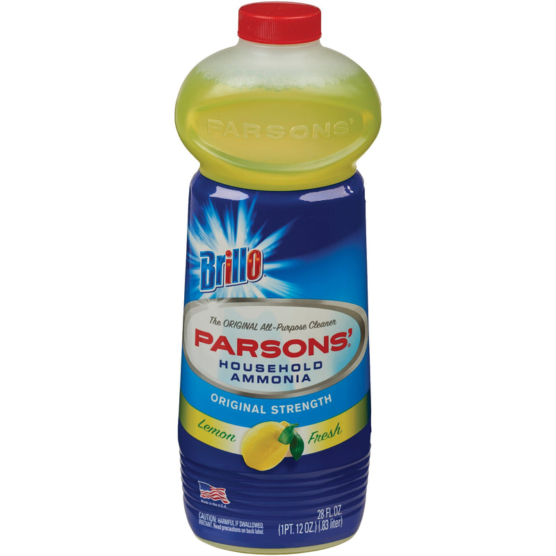 Brillo Brillo Parsons Household Ammonia, Lemon Fresh, Original Strength Saxophone Care & Cleaning White Smoke