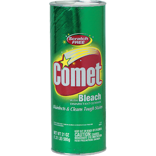 Comet Comet Scratch Free Powder Cleanser With Bleach Saxophone Care & Cleaning Sea Green