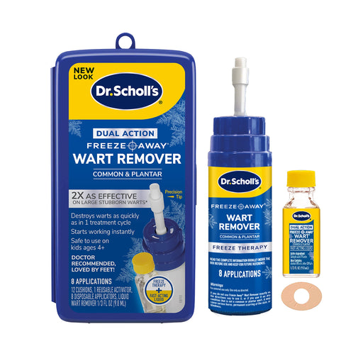 Dr. Scholl's Dr. Scholl's Dual Action Freeze Away + Wart Remover - 0.33 Fl Oz Wart Removers