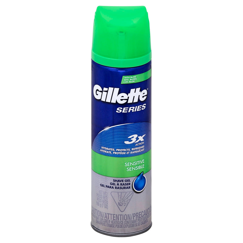Gillette Gillette Series Sensitive Soothing With Aloe Vera Men's Shave Gel Shaving & Grooming