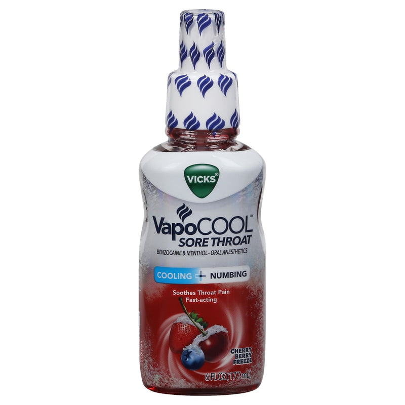 Vicks Vicks® VapoCOOL™ Sore Throat Spray – Cherry Berry Freeze Health & Beauty