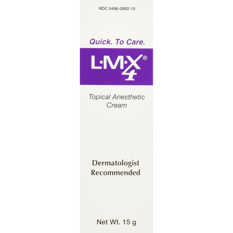 Lmx Lmx 4% Lidocaine Topical Anesthetic Cream, 15 Gm First Aid